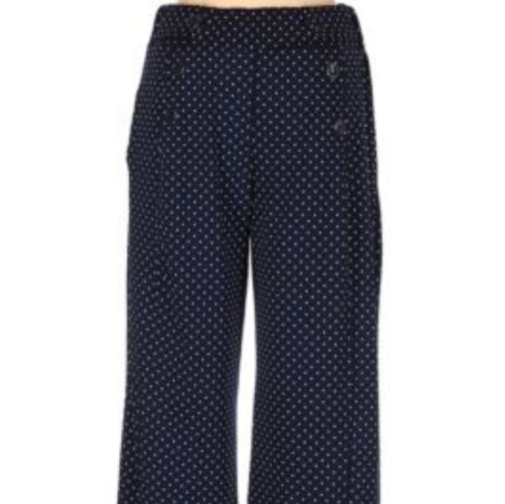 Robert Louis 🛟Long Wide Leg Sailor ⚓Navy ⛵pants NEWwTags!